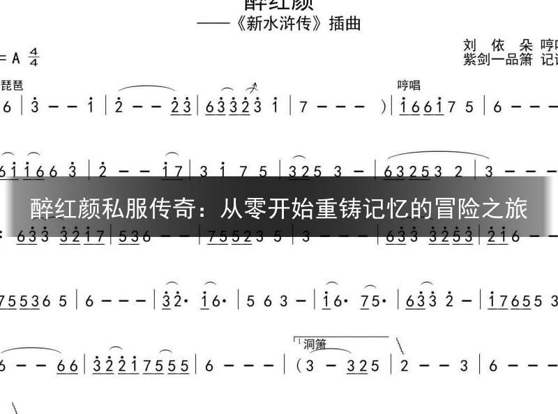 醉红颜私服传奇：从零开始重铸记忆的冒险之旅